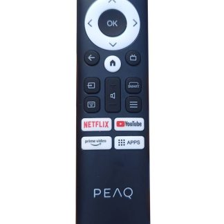 PEAQ Originalni Google TV Daljinski Upravljač sa Glasovnim Upravljanjem (za PTV 40GF-5025C)